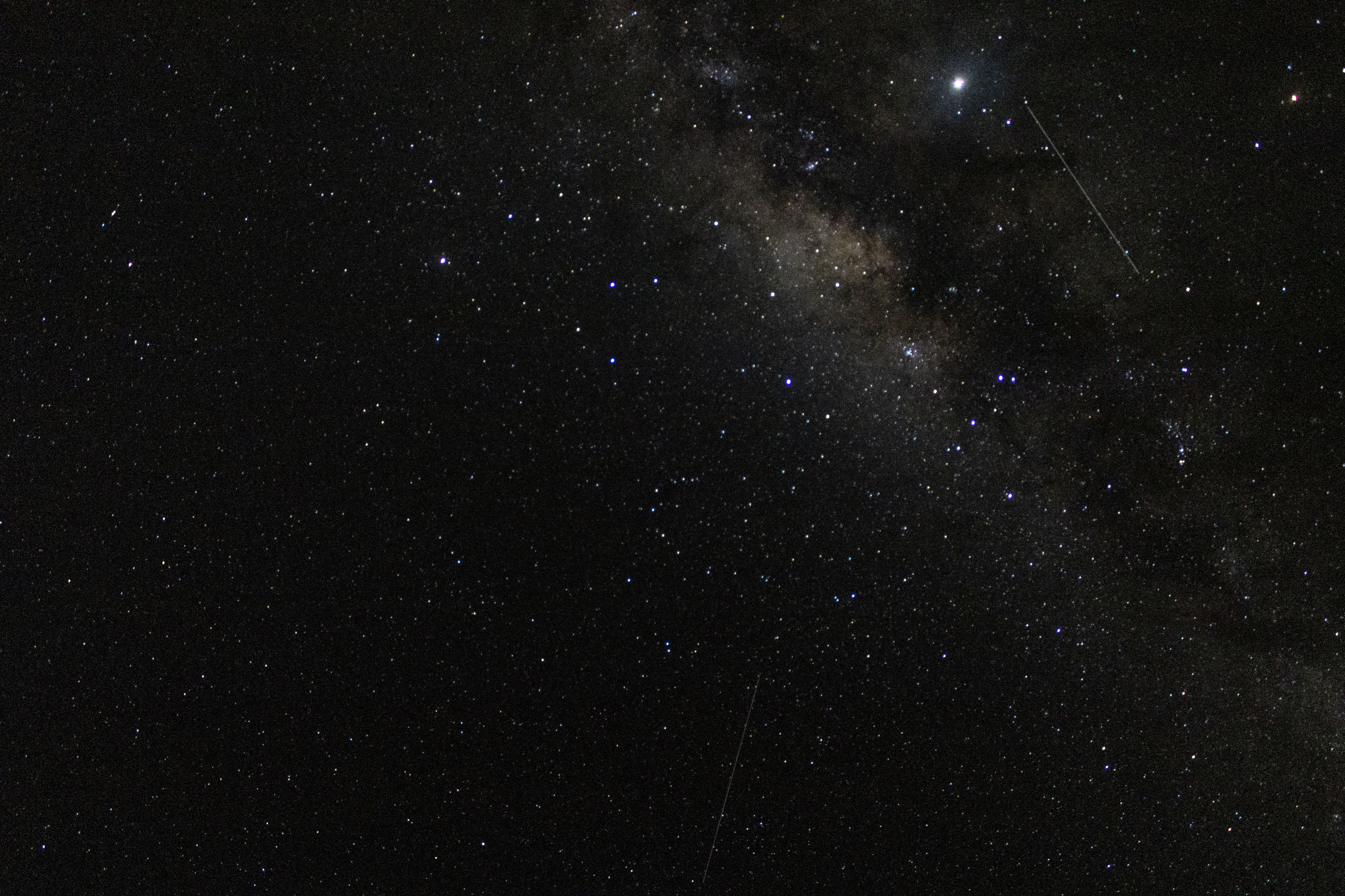Milky Way and Meteors